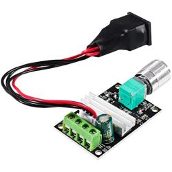 Diitao 2PCS 6V 12V 24V 28V 3A 80W DC Motor Speed Controller,Adjustable PWM Speed Controller Reversible Switch 1203BB DC Motor Driver Reversing