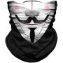 Seamless Neck Gaiter Shield Scarf Bandana Face Mask Seamless UV Protection for Motorcycle Cycling Riding Running Headbands