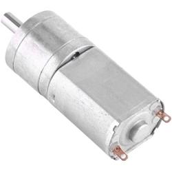DC 12V Electric Gear Motor Speed Reduction Motor High Torque Speed Reduction Gear Motor 20mm Outer Diameter for RC Car Robot Model DIY Engine Toys (100RPM)