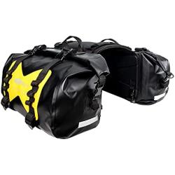 Waterproof Bag Motorcycle saddlebag 50L Tank Bag Motor Side Bag(2 PCS)