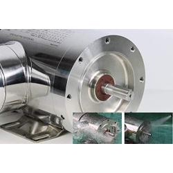 Electric Motor Washdown Stainless Steel 1.5HP 1800RPM 230/460V 56C TEFC IP69K