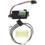 ACauto 89019088 973405 1581086 22807123 1580582 HVAC Fan Blower Motor Resistor Kit with Harness Replacement for 2003-2006 Escalade Silverado Tahoe Avalanche Suburban GMC Sierra Yukon