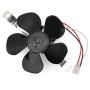 Discount Parts Direct 97012248 Range Hood Fan Motor & Blade by DPD Replacement for 99080492,1172615, 97005161, 97011218, 97015415, 99080363, 99080410, 99080533