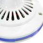 12V Portable Ceiling Fan SENREAL19.7” Mini Hanging Ceiling Fan 3 Leaves Hanging Camping Tent Fans for Outdoor Gazebo Battery Powered Ceiling Fan Silent Design