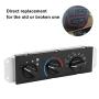 Temperature Control Panel, Auto Car A/C HeaterHVAC Climate Control with Blower Motor Switch HS-373 55037473AB Fit for Jeep Wrangler