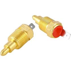 Qiilu Universal 210-195 Degree Electric Engine Cooling Fan Thermostat Temperature Switch