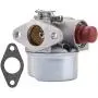 Venseri 640004 OHH55 OHH60 Carburetor with Primer Bulb Air Filter Tune Up Kit for Tecumseh OHH45 OHH50 OHH55 OHH60 OHH65 Engine Lawn Mower 640014 640025 640117B