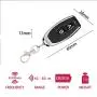 Télécommande Sans Fil Universelle 433MHz 2 Canaux Récepteur/Émetteur Relais 12V 10A pour Garage/Porte/Moteur/LED/Éclairage/Pièce Intelligente Télécommande Sans Fil Universelle 433MHz 2 Canaux Récepteur/Émetteur Relais 12V 10A pour Garage/Porte/Moteur/LED/Éclairage/Pièce Intelligente