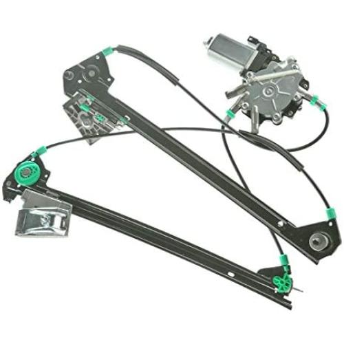 Front Left Driver Side Power Window Regulator with Motor for Chevrolet Corvette 1997-2004