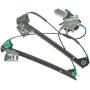 Front Left Driver Side Power Window Regulator with Motor for Chevrolet Corvette 1997-2004