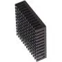 3D Printer Aluminum Heatsink Cooling Radiator, Compatible with NEMA 17 42 Stepper Motor Black