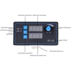 Motor Speed Regulator-Step Motor Controller Programmable CW CCW Rotation Control Module Driver Board 8‑24V DC