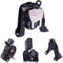 Engine Motor Mount Set-Compatible with Fits for 2003 2004 2005 2006 2007 2008 Toyota Corolla & Toyota Matrix 1.8L 4pc, A4220 A4219 A4218 A4221