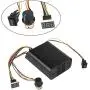ICQUANZX DC Motor Speed Controller, 60A DC10-55V Motor Governor High Power Control Board with Digital Display - 0-100% Adjustable