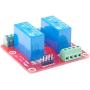 KNACRO 5V 5A 2 CH Relay High Level Trigger 2-Way Trigger 4-Way NO and NC Control for Motor Control Electronic Industrial Control PLC Control Arduino Accessories Development