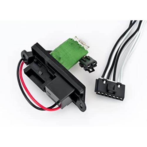 HVAC Blower Fan Resistor Harness Kit for Manual AC Controls- Replaces 22807122, 15305077, 973409 - Compatible with Chevy, Cadillac, GMC Vehicles - Escalade, Avalanche, Silverado, Tahoe, Sierra, Yukon