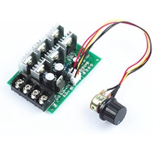 KNACRO PWM DC Motor Speed Controller 40A 12V 24V 36V 48V (9V-55V) Linear Motor Drive Electronics Switch Module Maximum Power 2000W