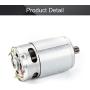 Fielect Electric Gear Motor 9 Teeth for Various Cordless Screwdriver DC 18V 20500RPM 1Pcs
