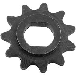 Keenso 11 Teeth Sprocket, High Strength Steel H Hole 11 Teeth Sprocket 25H Motor Chain 11T Sprocket for 1020 High Speed Motor