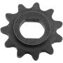 Keenso 11 Teeth Sprocket, High Strength Steel H Hole 11 Teeth Sprocket 25H Motor Chain 11T Sprocket for 1020 High Speed Motor
