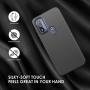 for Moto G Pure Phone Case: Protective Rugged Silicone Cover - Drop Full Protection Shockproof - Durable Aesthetic Matte Cases for Motorola Moto G Pure - Slim Cute Girly Phone Case (Black)