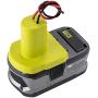 Power Wheels Adaptor for Ryobi 18V P108 P107 P102 Battery Dock Power Connector Rc car Rc Truck 12 Gauge Robotics