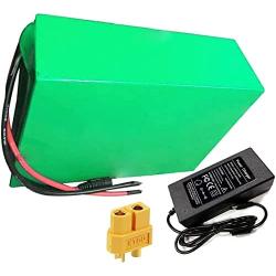 Jieoto 36V 30Ah Electric Bicycle Lithium Battery, E-Bike Lithium Battery Pack with BMS and Charger, for 350W 500W 800W Electric Bicycle/Scooter Motor