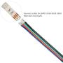 TUOFENG 4 Colors Lights Line 40 ft Spools RGB Extension Cable Line 4 pin 20 AWG Electrical Wire for Single LED Strip Light