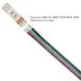 TUOFENG 4 Colors Lights Line 40 ft Spools RGB Extension Cable Line 4 pin 20 AWG Electrical Wire for Single LED Strip Light