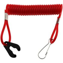 E-outstanding Outboard Motor Engine Safety Kill Stop Switch Lanyard Emergency Cut Off Cord for Yamaha Tohatsu Outboard Motors