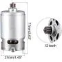 uxcell DC 18V 20500RPM Electric Gear Motor 12 Teeth for Cordless Screwdriver