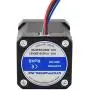 STEPPERONLINE Nema 17 Stepper Motor Bipolar 2A 59Ncm(84oz.in) 48mm Body 4-lead W/ 1m Cable and Connector compatible with 3D Printer/CNC