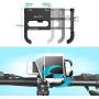 ROTTO Bike Phone Mount Bicycle Motorcycle Cell Phone Holder All Aluminum with 360°Rotation Adjustable