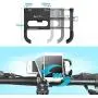 ROTTO Bike Phone Mount Bicycle Motorcycle Cell Phone Holder All Aluminum with 360°Rotation Adjustable