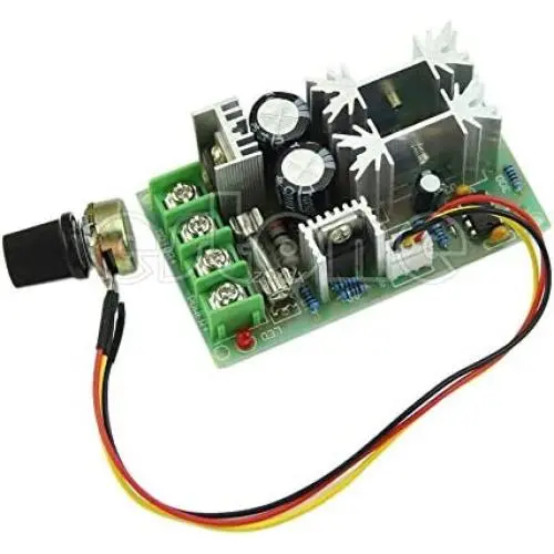 Calvas Universal DC10-60V PWM HHO RC Motor Speed Regulator Controller Switch 20A July