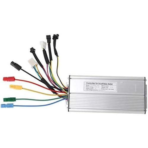 Bnineteenteam Motor Controller for Bicycle, 12 Tube 35A Controller for Brushless Motor Controller Electric Accessory for Mountain Bicycle 1000w/1500w