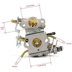 The ROP Shop Carburetor fit Poulan PP3416, PP3516, PP3516AVX, PP3816, PP3816AV Chainsaw Motor