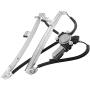 BOXI Front Left Driver Side Power Window Regulator with Motor for Chrysl-er Town & Country 2004 2005 2006 2007 | DOD-ge Caravan & Grand Caravan 2004 2005 2006 2007 (Replace 4894527AA)