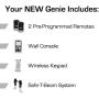 Genie SilentMax 1200 Model 4042-TKH Garage Door Opener with Motion Detection Lighting, Ultra-Quiet Steel-Reinforced Belt Drive, 140V DC Motor, 3/4 + HPc 140V Belt Drive, Gray