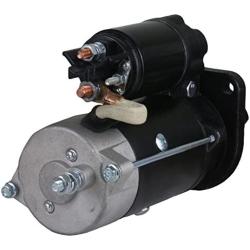 Rareelectrical NEW 12V 10 TOOTH 4.0KW CW STARTER MOTOR COMPATIBLE WITH MASSEY COMPATIBLE WITH CATERPILLAR TRACTOR 2253148