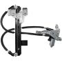 SONTIAN 748-229 Rear Right Passenger Side Window Regulator W/Motor Assembly for 2002-2006 Escalade 2000-2006 Chevy Tahoe GMC Yukon