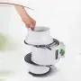 Strawberry Duct Fan, Quiet Energy Saving Motor Adjustable Speed Controller，Inline Duct Fan with Speed Controller - Ventilation Exhaust Fan for Heating Cooling Booster