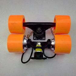 E-Tech 200w/24v Brushless Gearless Electric Skateboard Conversion Kit Hub Motor (Model: Motor & Tire)