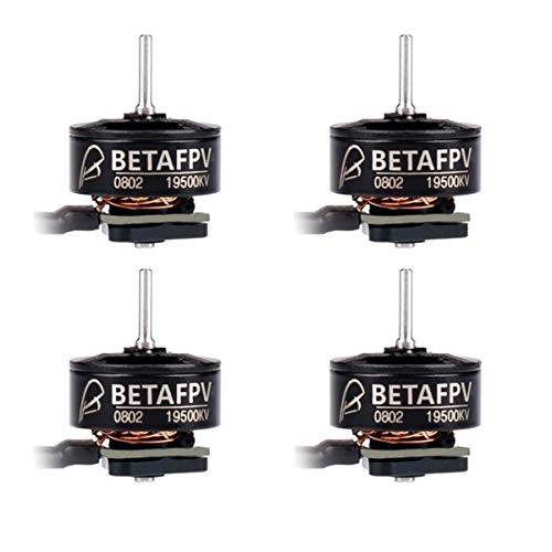 BETAFPV 4pcs 0802SE 19500KV Brushless Motors FPV RC Motors for 1S Brushless Micro Whoop Drone