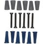 WIRE HIDE Premium Garage Door Sensor Wire Cover Protector Kit. Includes 3 covers, Tube, and all hardware needed. Fits Chamberlain / LiftMaster / Craftsman / Genie