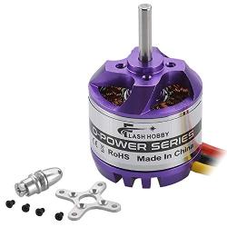 FLASH HOBBY D2830 Brushless Motor 1000KV Outrunner Motor RC Plane Motor for RC Aircraft Helicopter Multicopter Drone Fixed Wing