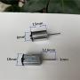 Xuulan Xianglaa-Motor M20 Long Shaft Micro Motor, 8-14ma Electric Machinery DIY Solar Energy Production, Precious Metal Brush 1.5-6v,