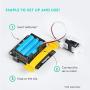 Strawbees Robotic Inventions for Micro:bit - Single Pack Programming Add-On Set, 15 Pieces