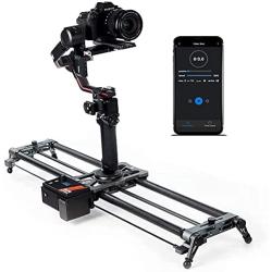 YC Onion Motorized Camera Slider 80cm/31 APP Control Carbon Fiber Loads up to 20kg/ 44.09Lb horizontals Motor Time Lapse Video Camera DSLR Video Movie Photography Camcorder Stabili.