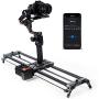 YC Onion Motorized Camera Slider 80cm/31 APP Control Carbon Fiber Loads up to 20kg/ 44.09Lb horizontals Motor Time Lapse Video Camera DSLR Video Movie Photography Camcorder Stabili.